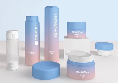 Rožinė odos priežiūros pakuotė