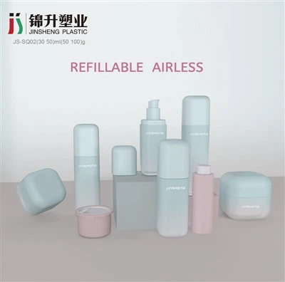 Mėlynas stiklinis kosmetikos buteliukas