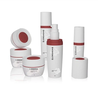 Matinis stiklo kremo indelis